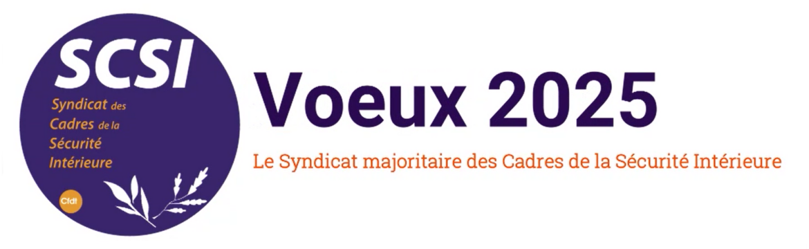 Vœux 2025 du SCS-Cfdt