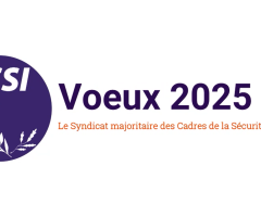 Vœux 2025 du Secrétaire général du SCSI-Cfdt